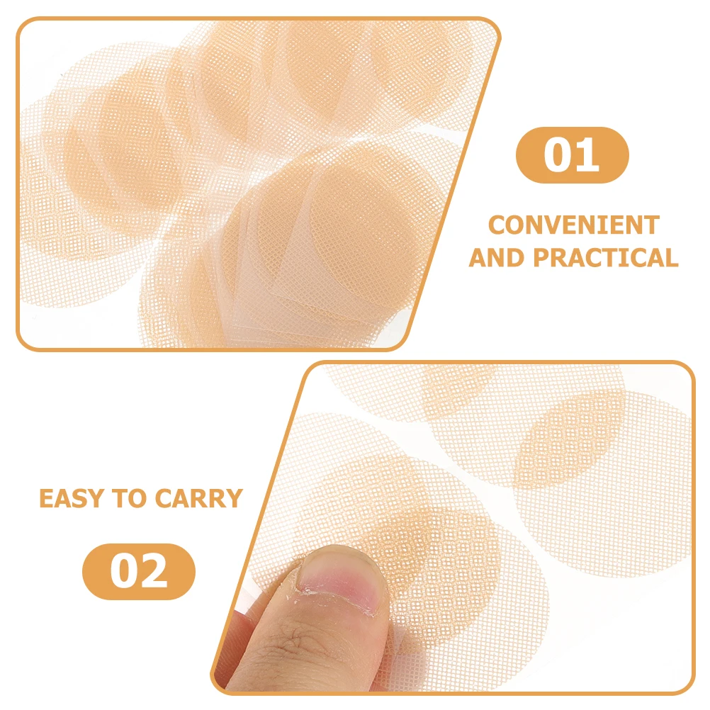 

100 Pairs Patches Male Disposable Skin-Friendly Breathable Nipples Tape Stickers For Gym Travel Party
