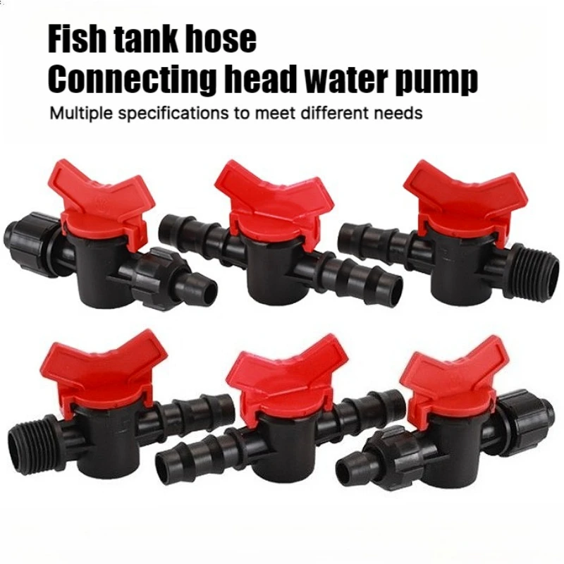 Waterstop By-pass Valve Male Thread DN6/8/10/15/20 Garden Hose Pipe Control Switch Watering Irrigation System Accessories