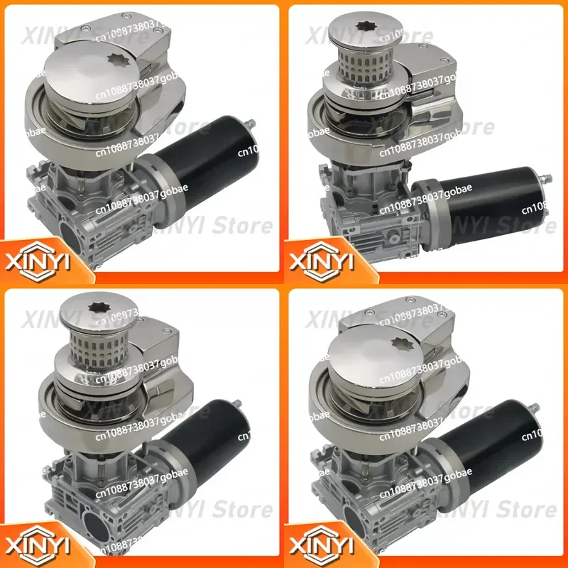 for Yacht Marine 12V 600W 900W 1000W 316L Stainless Steel Luxury Vertical Windlass Winch