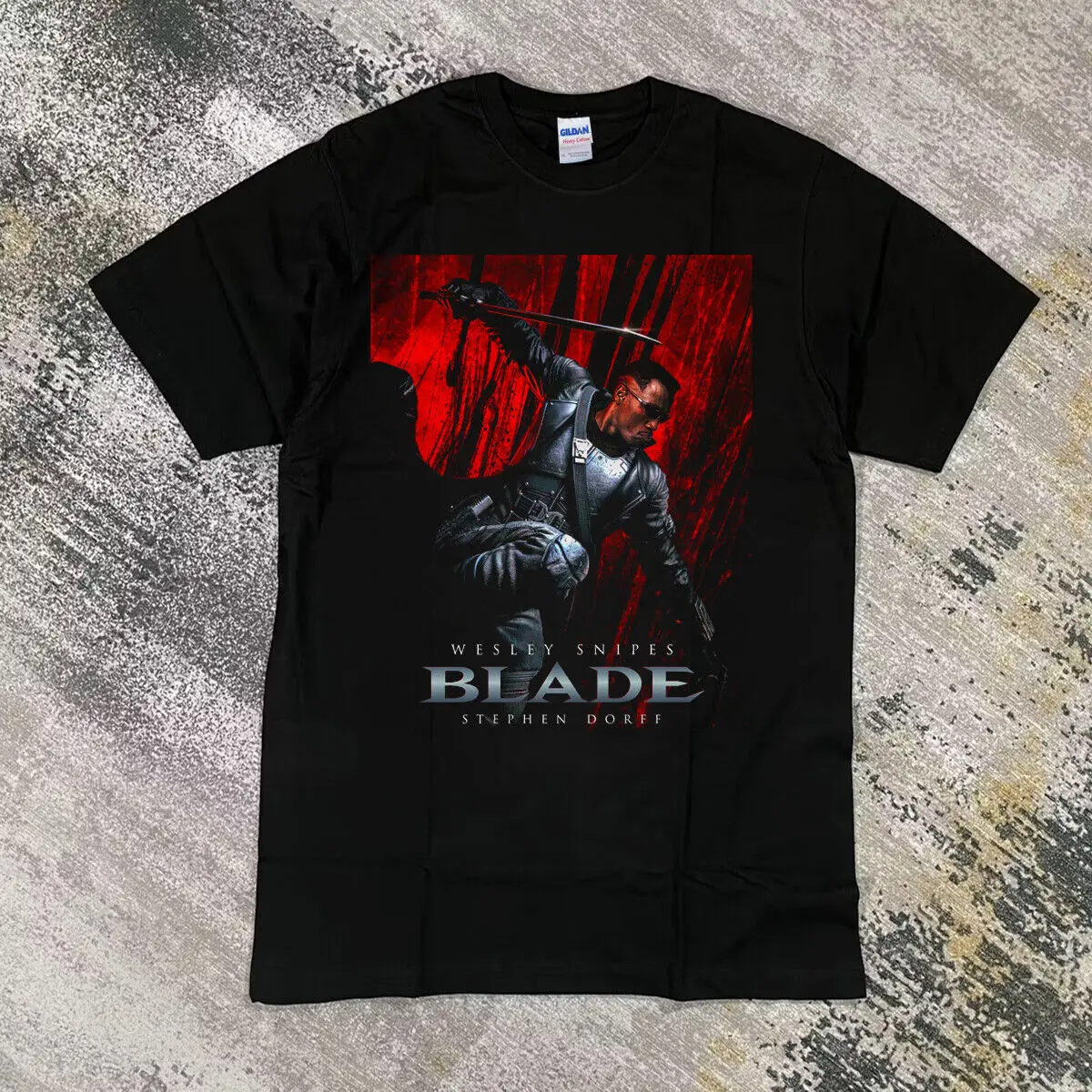 Blade Wesley Snipes Vampire Horror Halloween Movie T Shirt