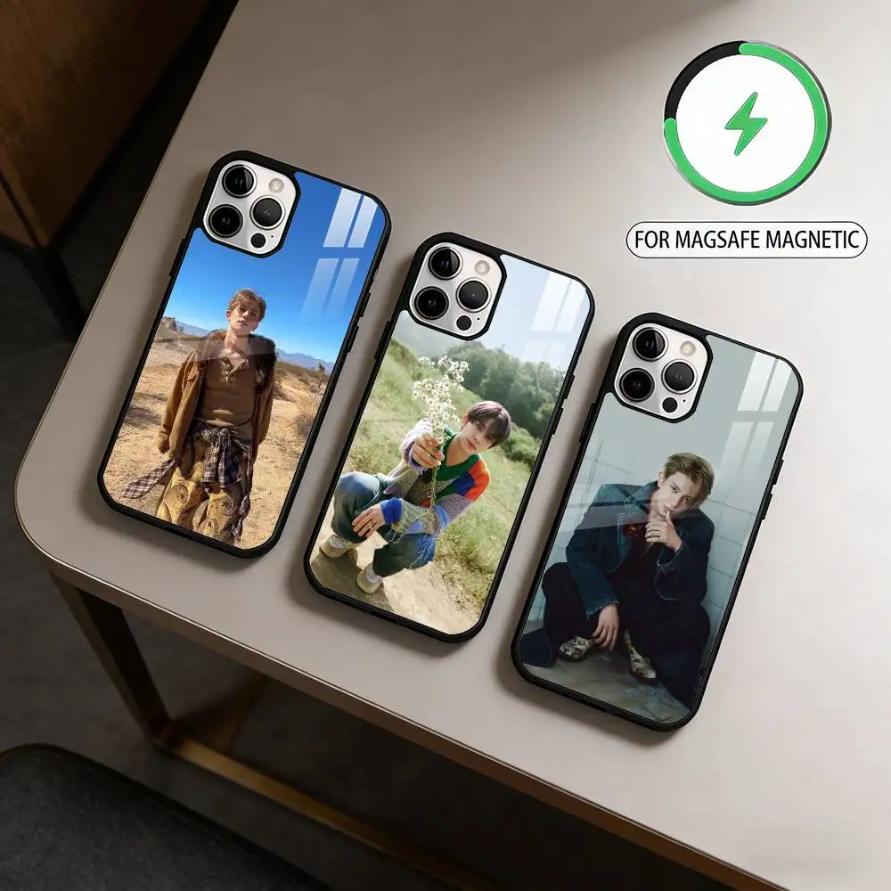 

COOL H-Heeseung-NG Magnetic For Magsafe Wireless Charging Phone Case For iPhone17,16,15,14,13,12,11 Plus,Pro Max