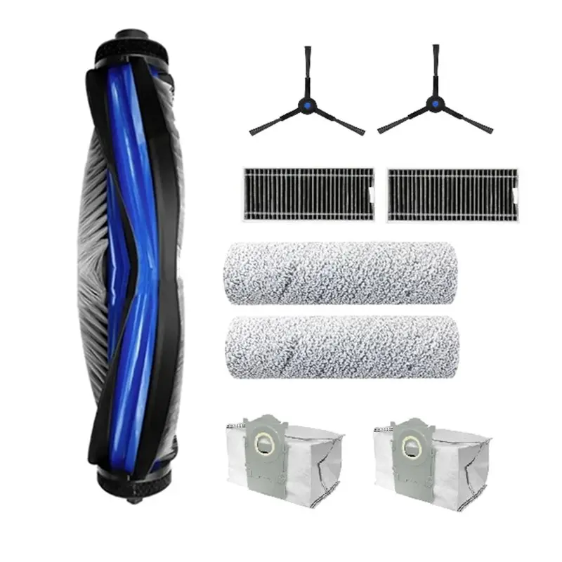 A39m para ecovacs x8 omni/x8 pro omni varredor saco de pó acessórios substituição principal escova lateral filtro pano