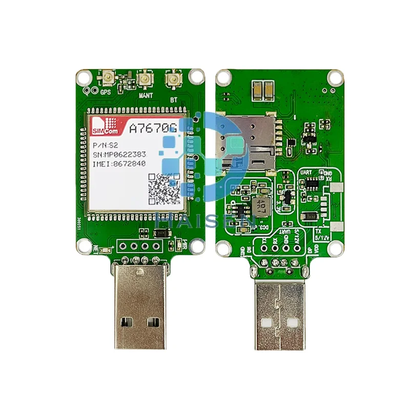 HAISEN SIMCOM A7670G USB Dongle A7670G-Dongle A7670G Core Board LTE CAT1+2G+Global Version A7670