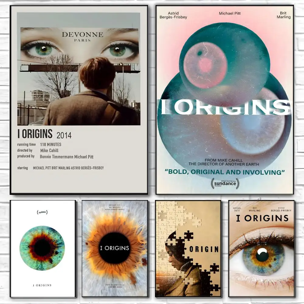 Ethereal Surreal Movie I O-Origins Poster  High-definition Art Sticker Self Adhesive Waterproof Home Decoration