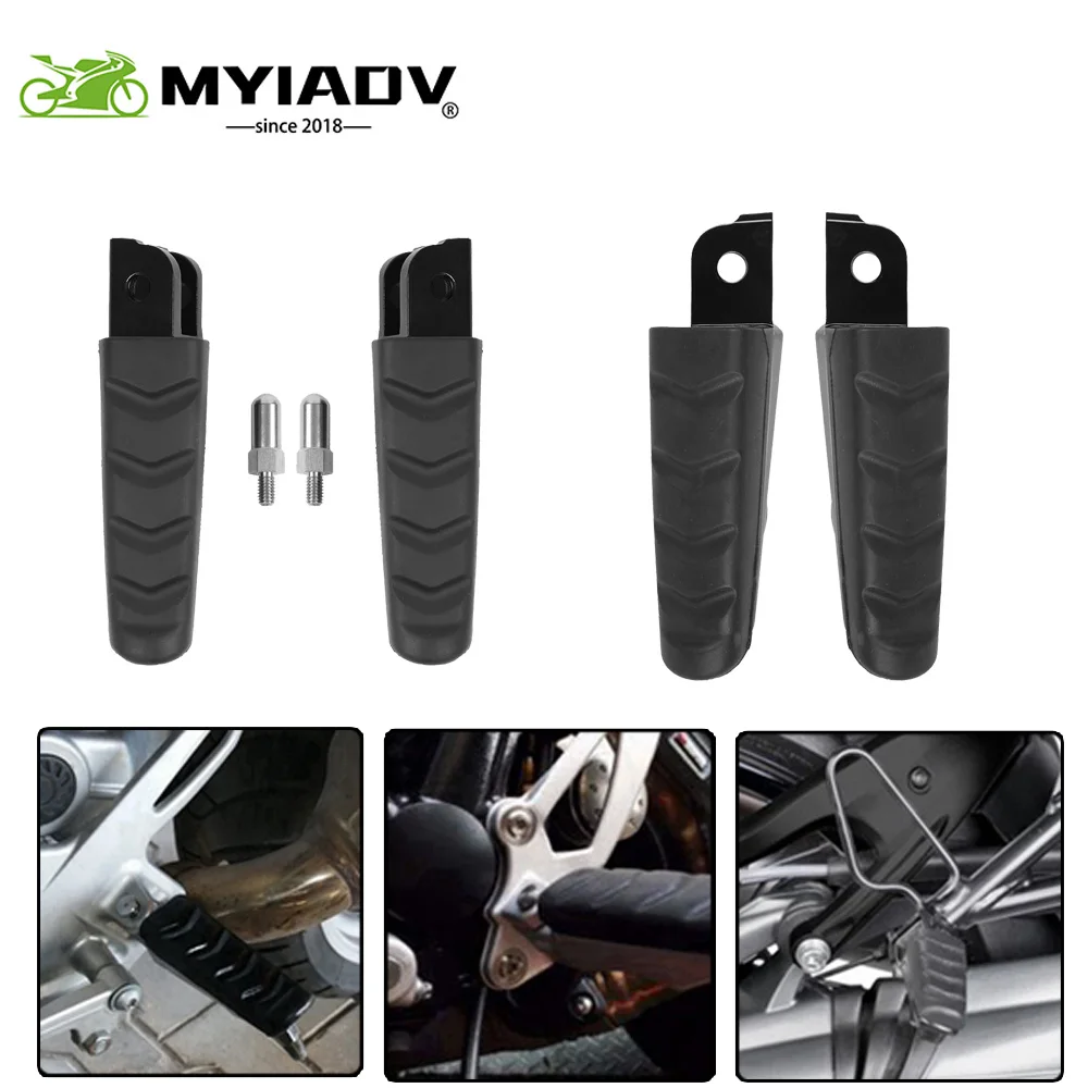 For BMW F900R F900XR R NINE T R9T Urban Pure S1000XR RNINET Motorcycle Front Footrest Foot Rest Peg Rear Aluminum Alloy Footpegs