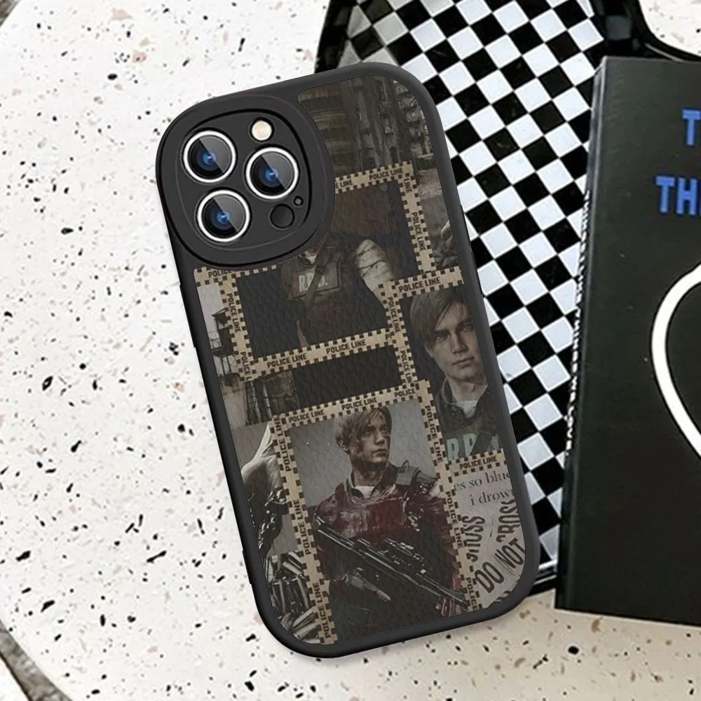 Video Game Resident Evil Phone Case Hard Leather For iPhone 14 13 12 Mini 11 14 Pro Max Xs X Xr 7 8 Plus Fundas