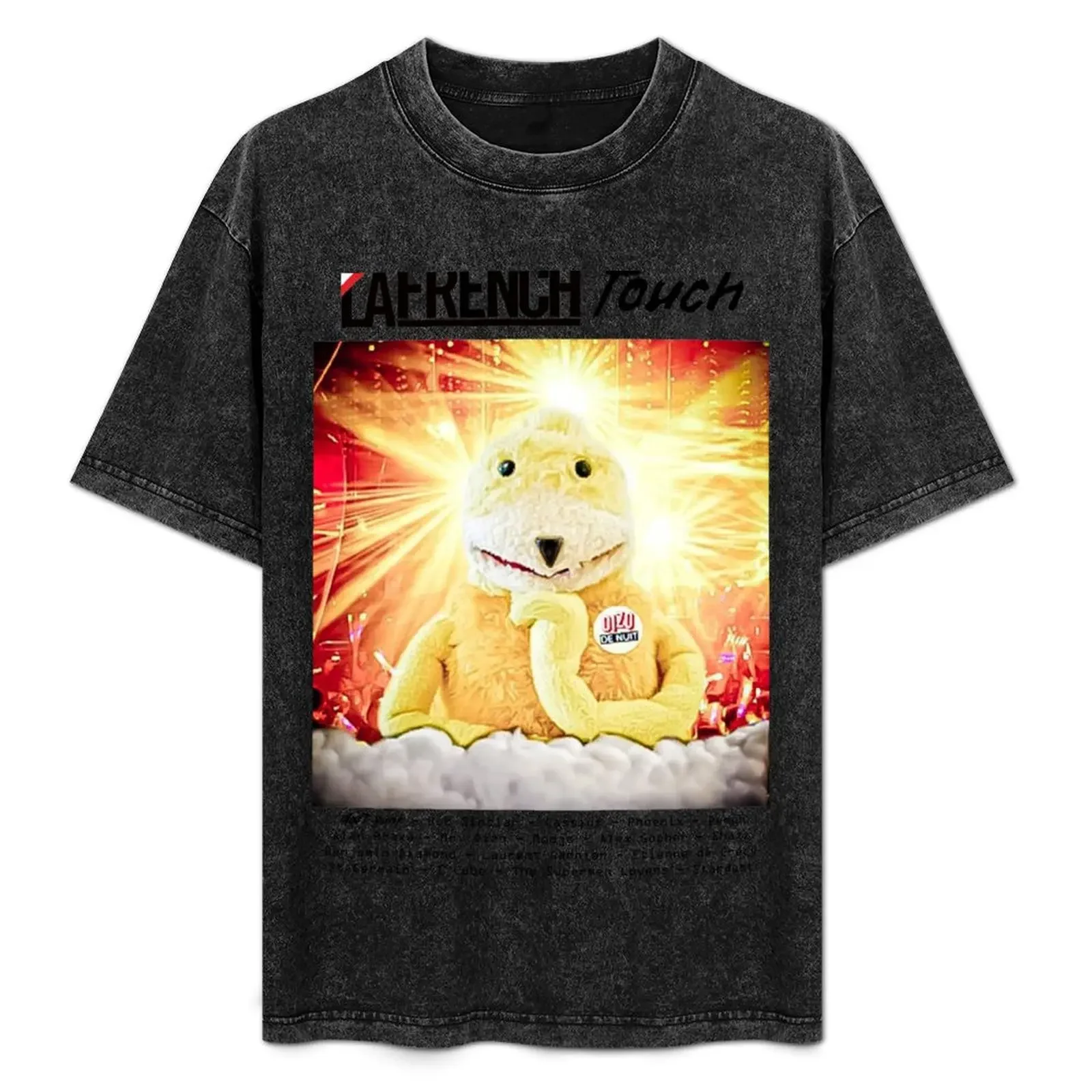 

Oizo de Nuit: MODEL by La French Touch & Mr Oizo T-Shirt Stylish Graphic Short Sleeve Top