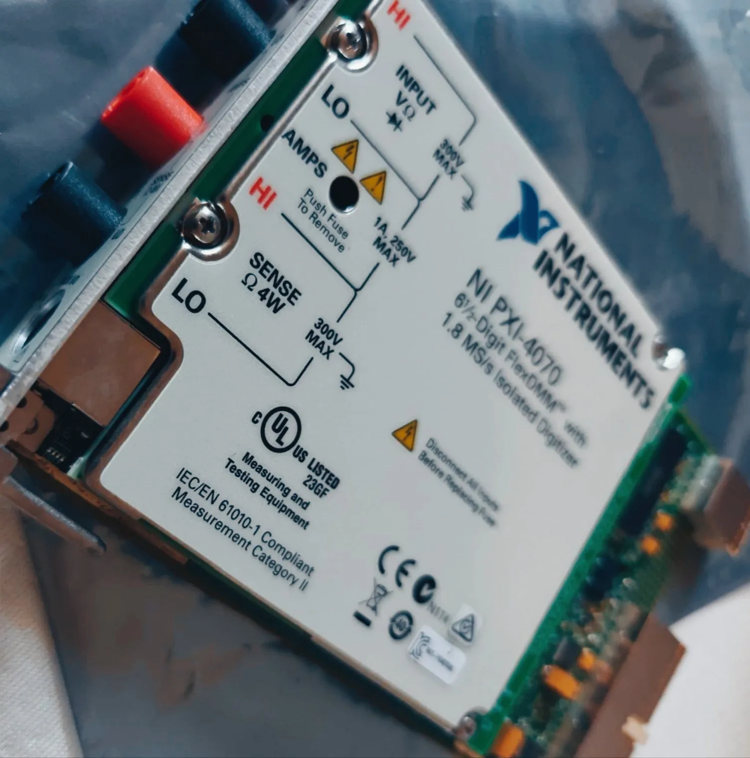 NI PXI-4070 FlexDMM Digital Multimeter Module, High Precision