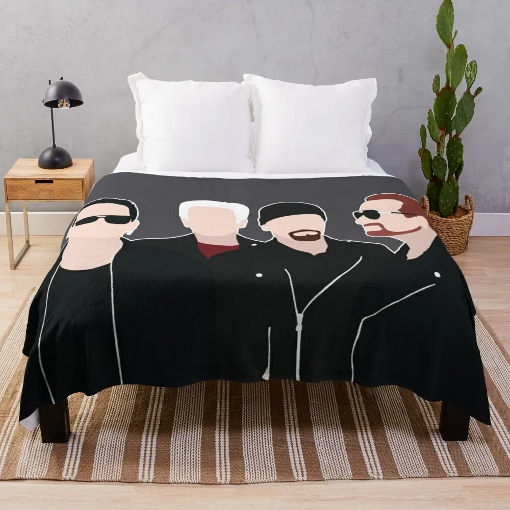 U2 Throw Blanket Lu… - image