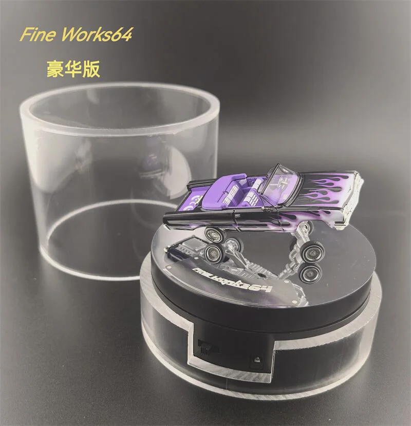 Fine Works64 FW 1:64 Impala West Coast Bouncing Cars / C5 Die-Cast Car Models Gifts