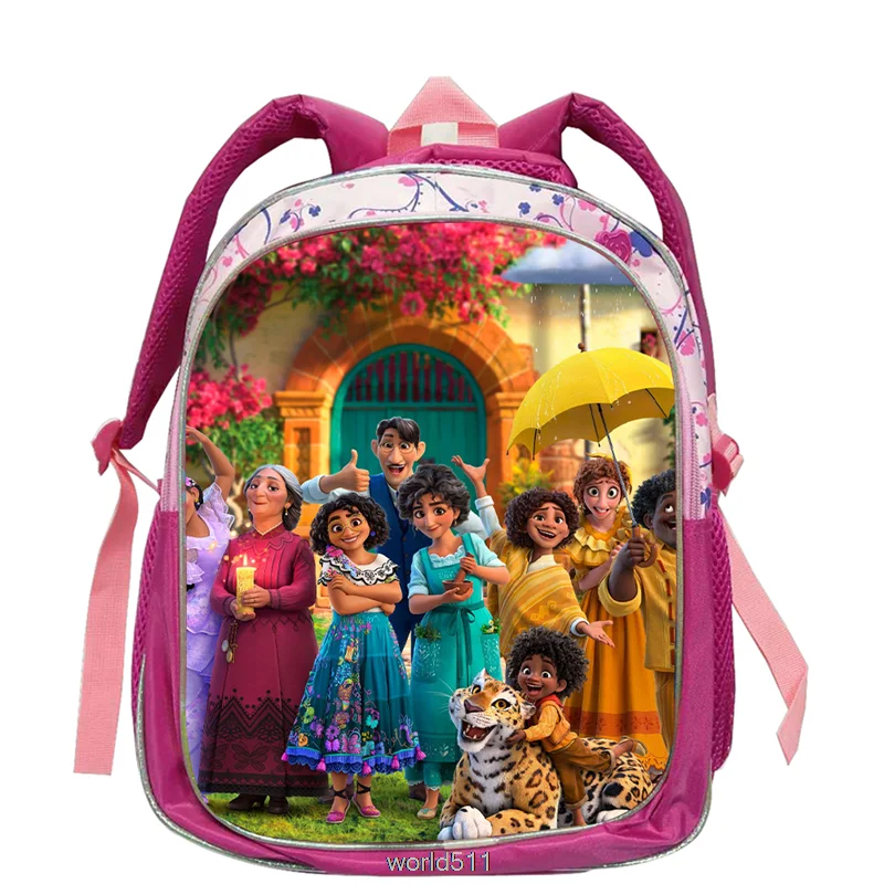 Disney Backpack Children School Bags Movie Encanto Mirabel Girls Book Bag Kids Kindergarten Bag Baby Toddler Backpacks