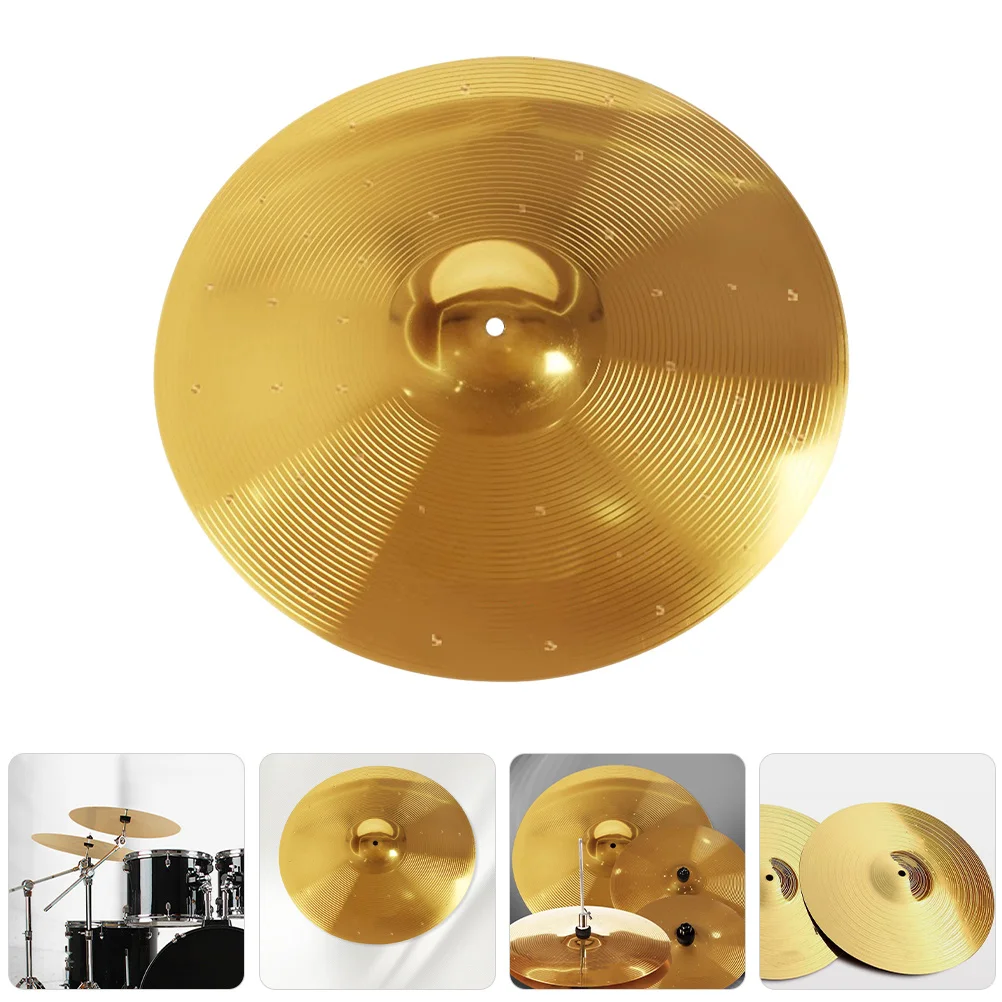 

Metal Drum Cymbal Crash Splash Ride Versatile Sturdy Performance Easy to Use Long Service Time Unique Sound Effect