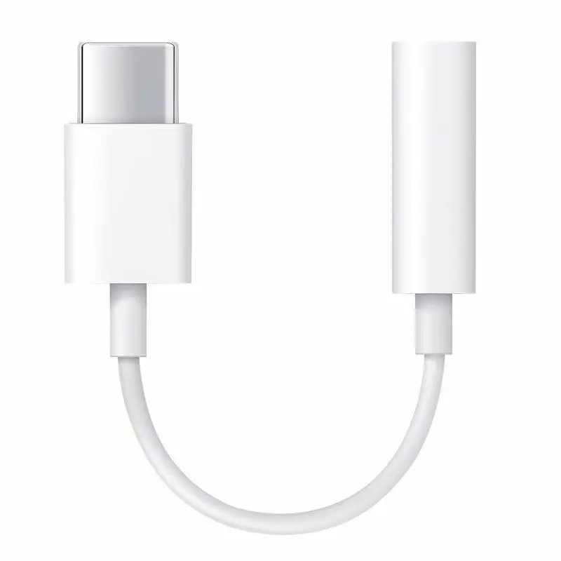 Geschikt voor vivo hoofdtelefoonadapter Type-C naar 3,5 mm hoofdtelefoonconverter met ronde socket