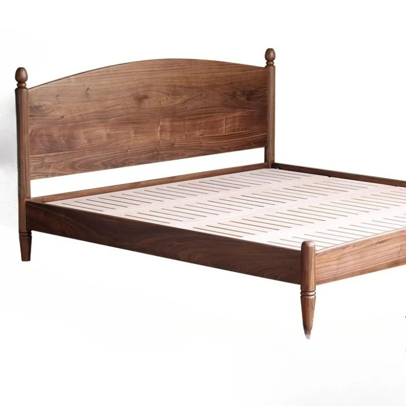 

French double bed medieval master bedroom
