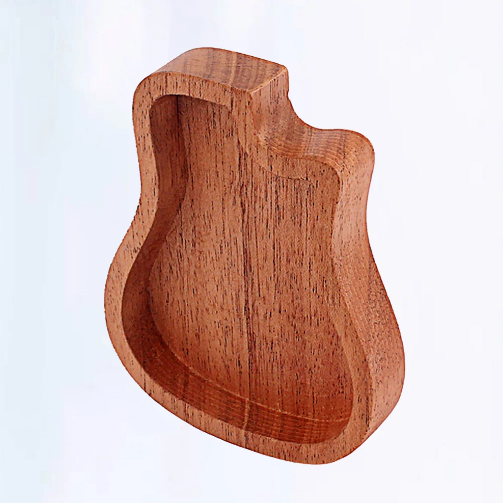 

Guitar Light Brown Portable Plectrum Storage Case Protect From Dust Scratch Guitar Accessory Instrument Part