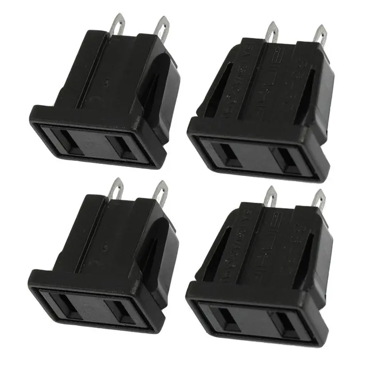 N75R-100 X US Type Panel Mounting AC Power Socket Outlet AC 250V 10A