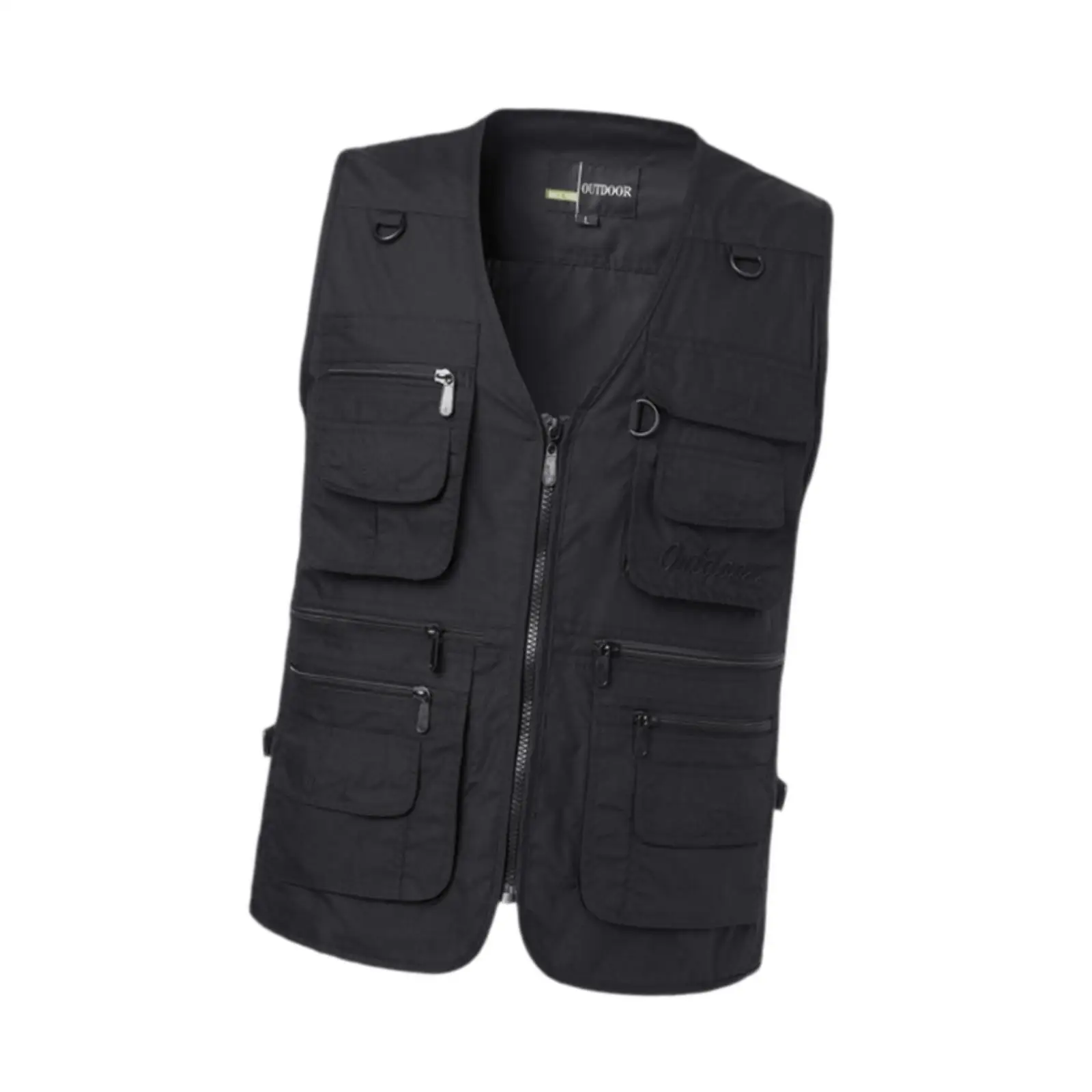 

Рыболовная куртка-жилет с множеством карманов для кемпинга, рыбалки, путешествий, водного спорта, фотографии и работы с грузами