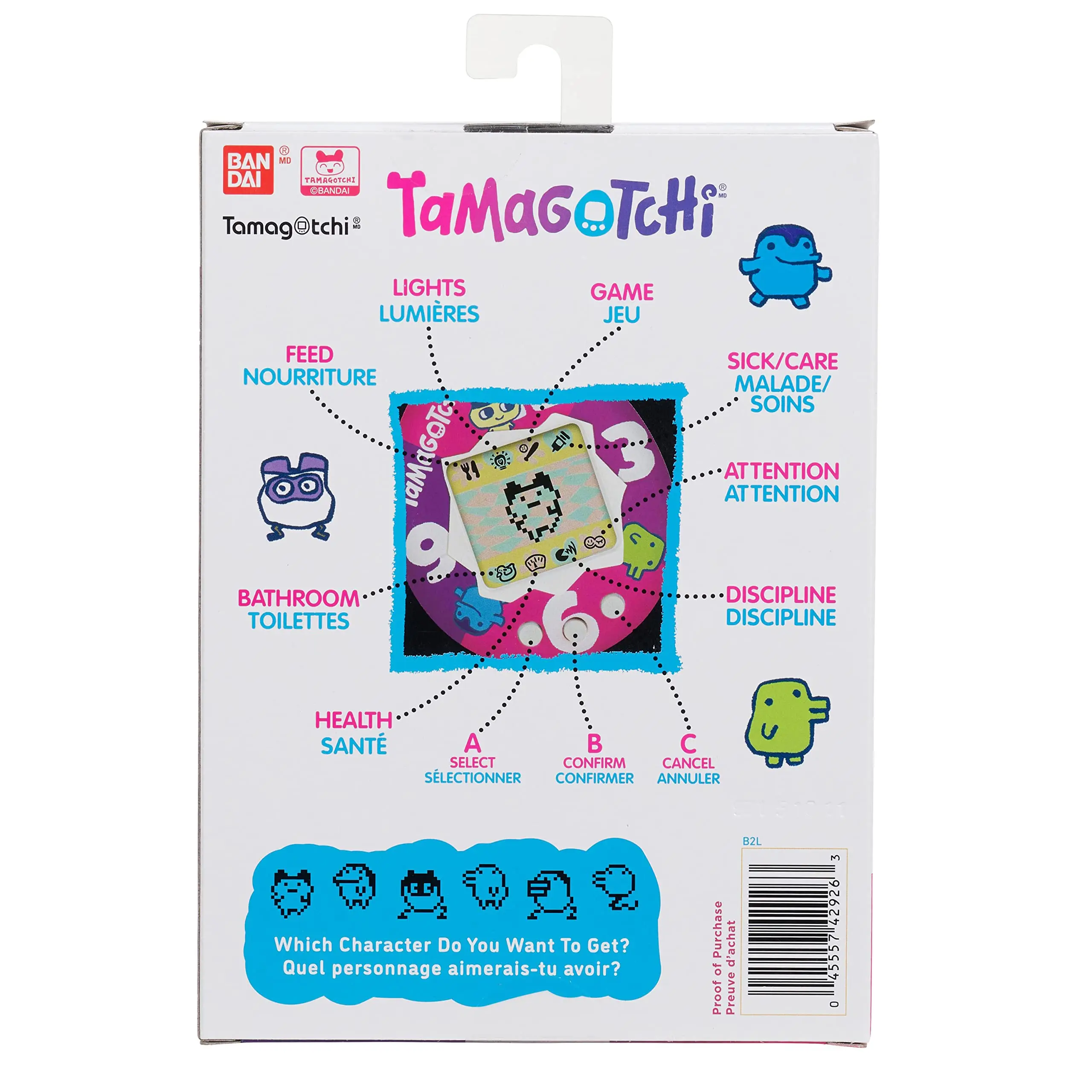 Bandai Tamagotchi Original 90s (Updated Logo)Theme Virtual Reality Pet