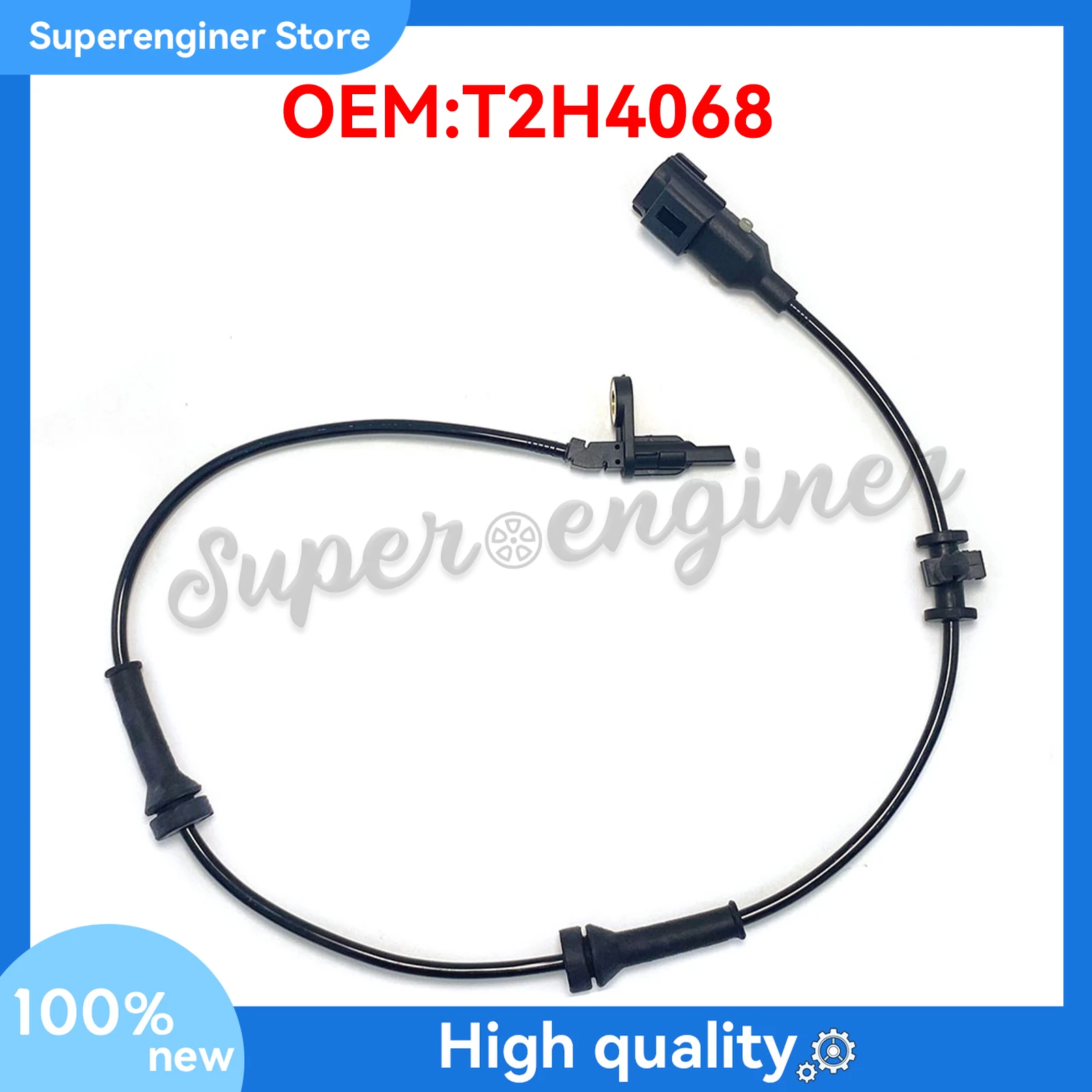 

Rear Wheel ABS Speed Sensor T2H4068 GX732C190AF for Jaguar XE XF 2016-2023