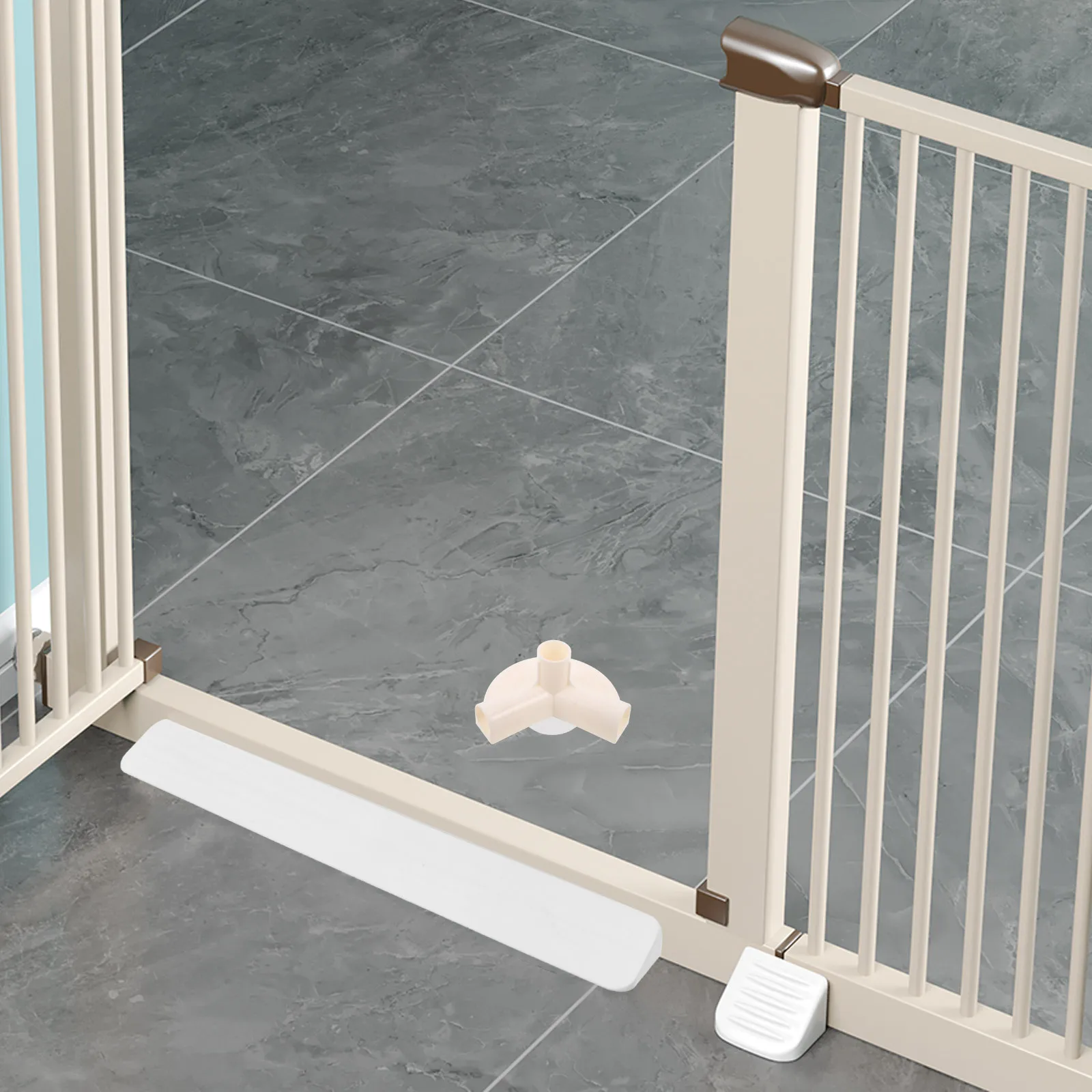 2 個プレイペン交換コネクタ 3 ウェイジョイント吸引ベース抗ベビープレイヤードテント部品部品ジョイント ​