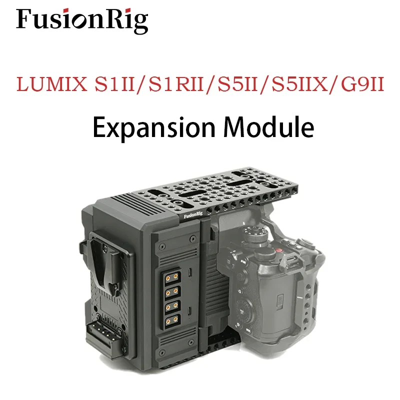 FusionRig CINEBACK Professional Cine Expansion Module for Panasonic LUMIX S1II S1RII S5II S5IIX G9II