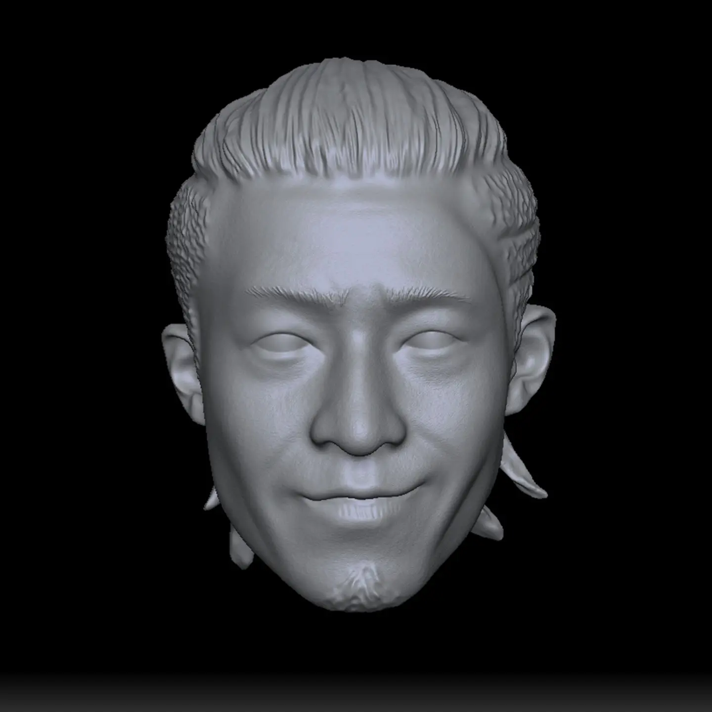 

HL161 DIY Customized 1/18 1/12 1/10 Oguri S Unpainted Head Sculpt for 3.75" 6" 7" Figure SHF ML Mafex Mez NECA Mcf