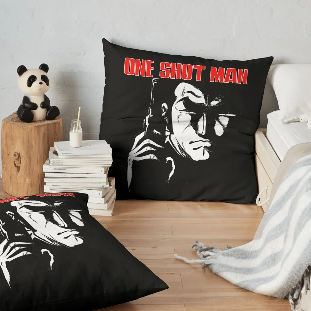 Golgo 13 - One Shot Man Printed Pillowcase Sofa Car Soft Cushion Cover Case Home Decor Accessories