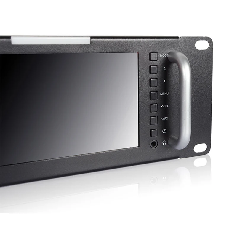 Feelworld T51 Triple Rack Mount Monitor 5 Inch 2RU LCD 3G-SDI HDMI Input Output Broadcast Level Quality Monitor