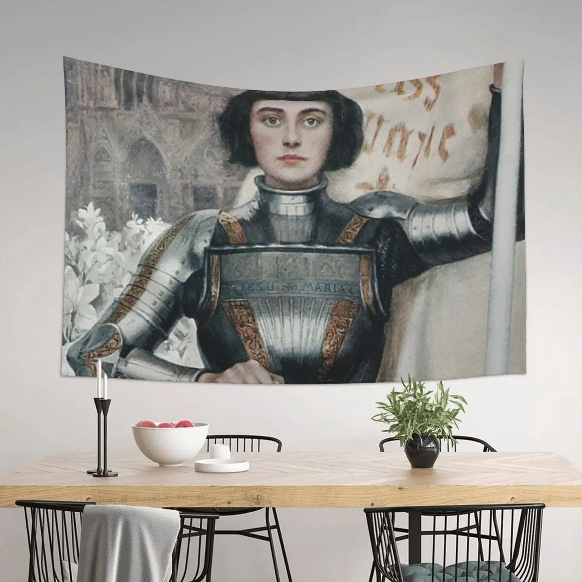 

Joan of Arc Tapestry Outdoor Decoration Decorative Paintings Decorations For Your Bedroom Tapestry