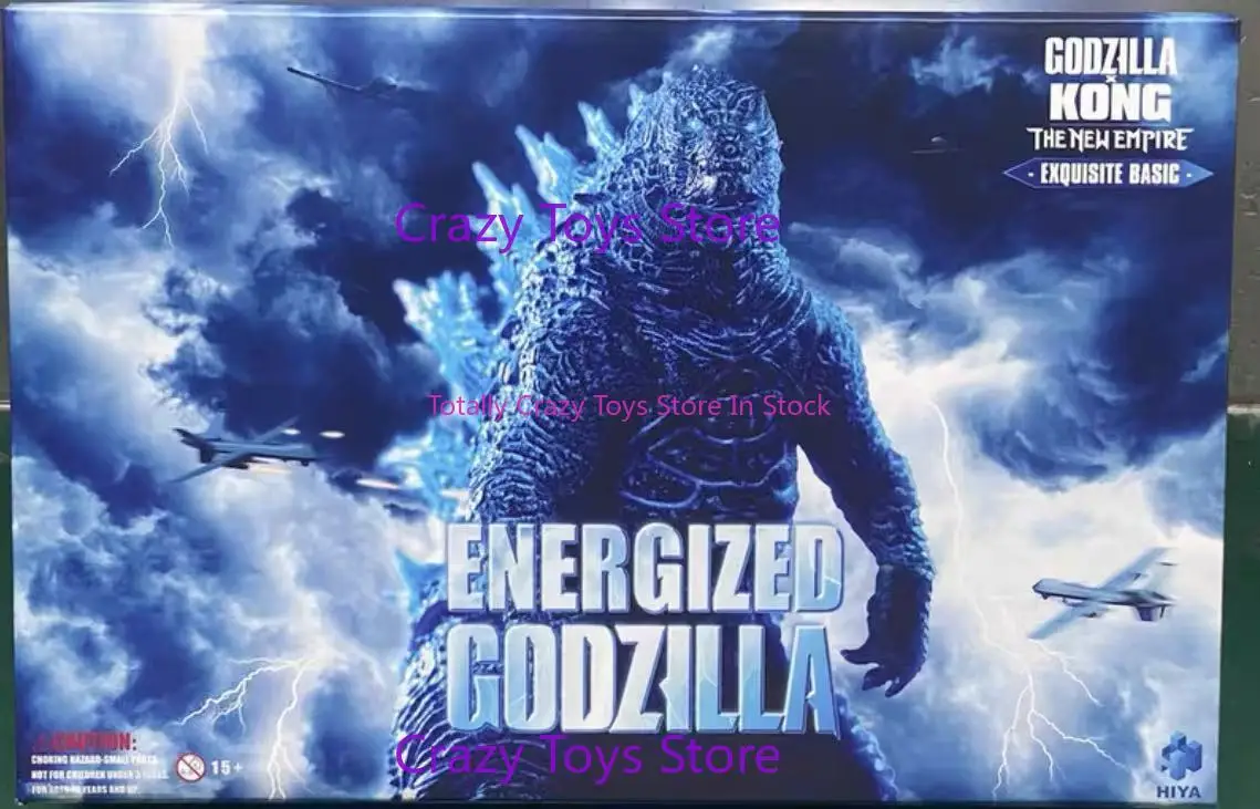 

In Stock Original Hiya Godzilla Vs. Kong 2 New Empire Anime Figure Vibrant Godzilla Stock Anime Figure Model Collectible Toy.