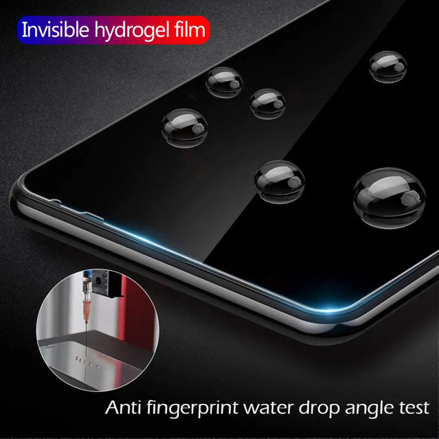 3 Pieces Hydrogel Film For Nokia 5.4 5.3 7.2 7.1 6.1 5.1 3.1 7 Plus 8.1 6 2018 Full Cover Sticker TPU Screen Protector Not Glass