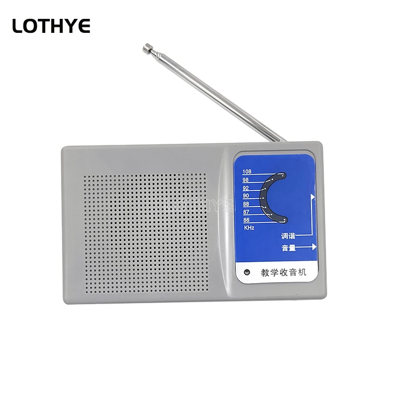 DIY FM Radio Soldering Kit High Sensitivity CD9088 CD2822 FM Radio Receiver DIY Electronic Kit 88MHz-108MHz Assembly Practice