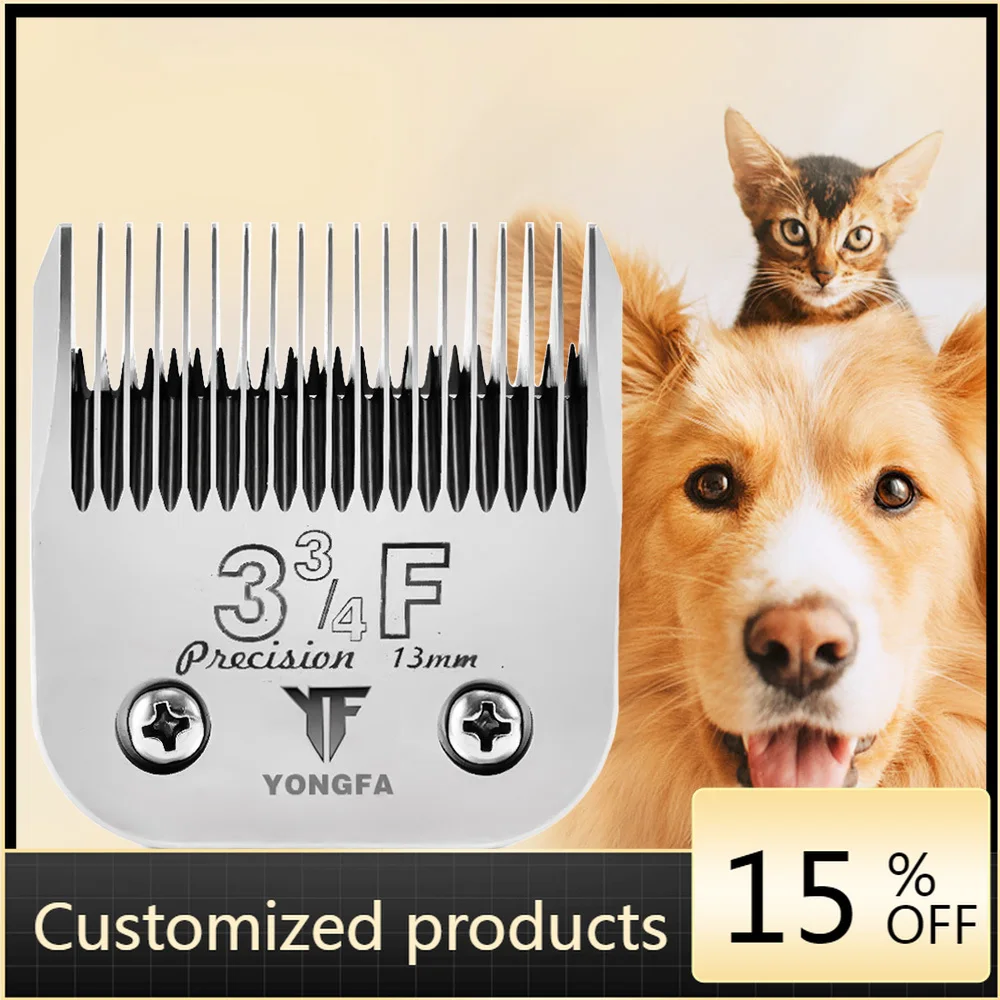 

STLF JW 3 3/4F(13mm) A5 Blade Series Clipper Blades Professional Pet Hair Clipper Cut Machine Replacement Clipper Blades
