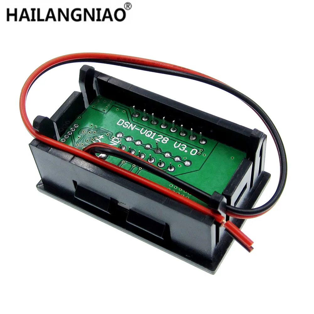 12V ACID Red Lead Battery Capacity Indicator Charge Level Lead-acid LED Tester Voltmeter For