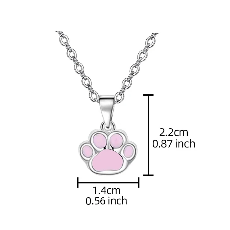 Stainless Steel Claw-shaped Urn With A Beautiful andLovely Necklace. A Tribute to Remember and Cherish Loved Ones And Pets.