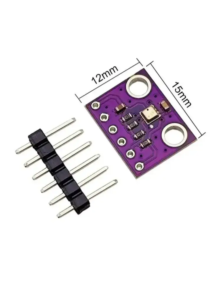 BME280 3,3 V Temperatur-Feuchtigkeitssensor, atmosphärisches Luftdrucksensormodul mit IIC I2C Breakout Board
