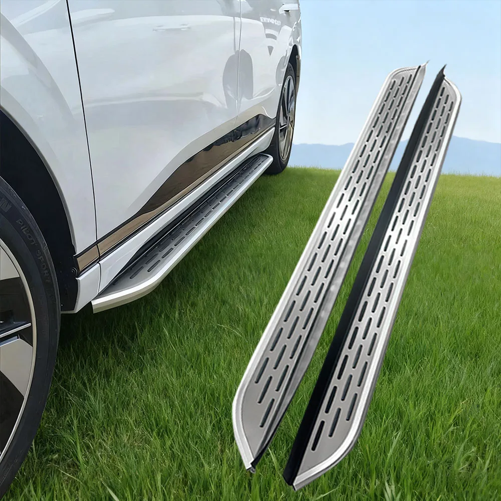 

2 шт. подходят для Acura MDX 2023-2025, подножка педали, боковая ступенька, Nerf Bar, алюминиевые автомобильные аксессуары (с кронштейнами)