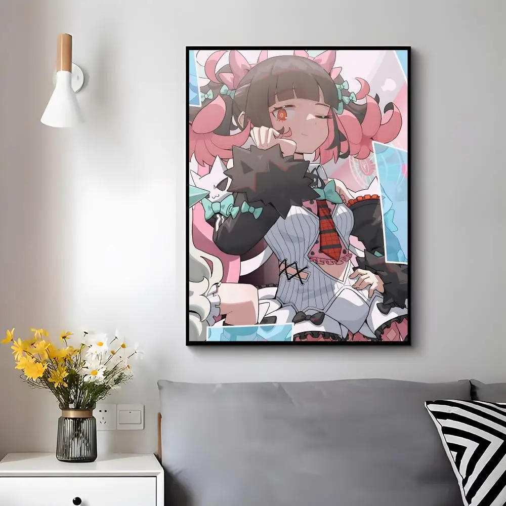 Game character Zenless Zone Zero Nangong Yu Poster Modern Luxury Wall Poster Home Decor Space Enhancer