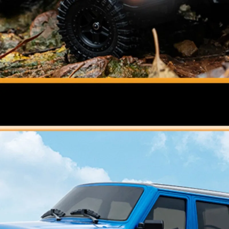 1/18 JJRC 4x4 RC Off Road Vehicle Radio Control Crawler C8809 Model 3 Speed 370 Brushed Motor 20A ESC 100M Control Ready to Go