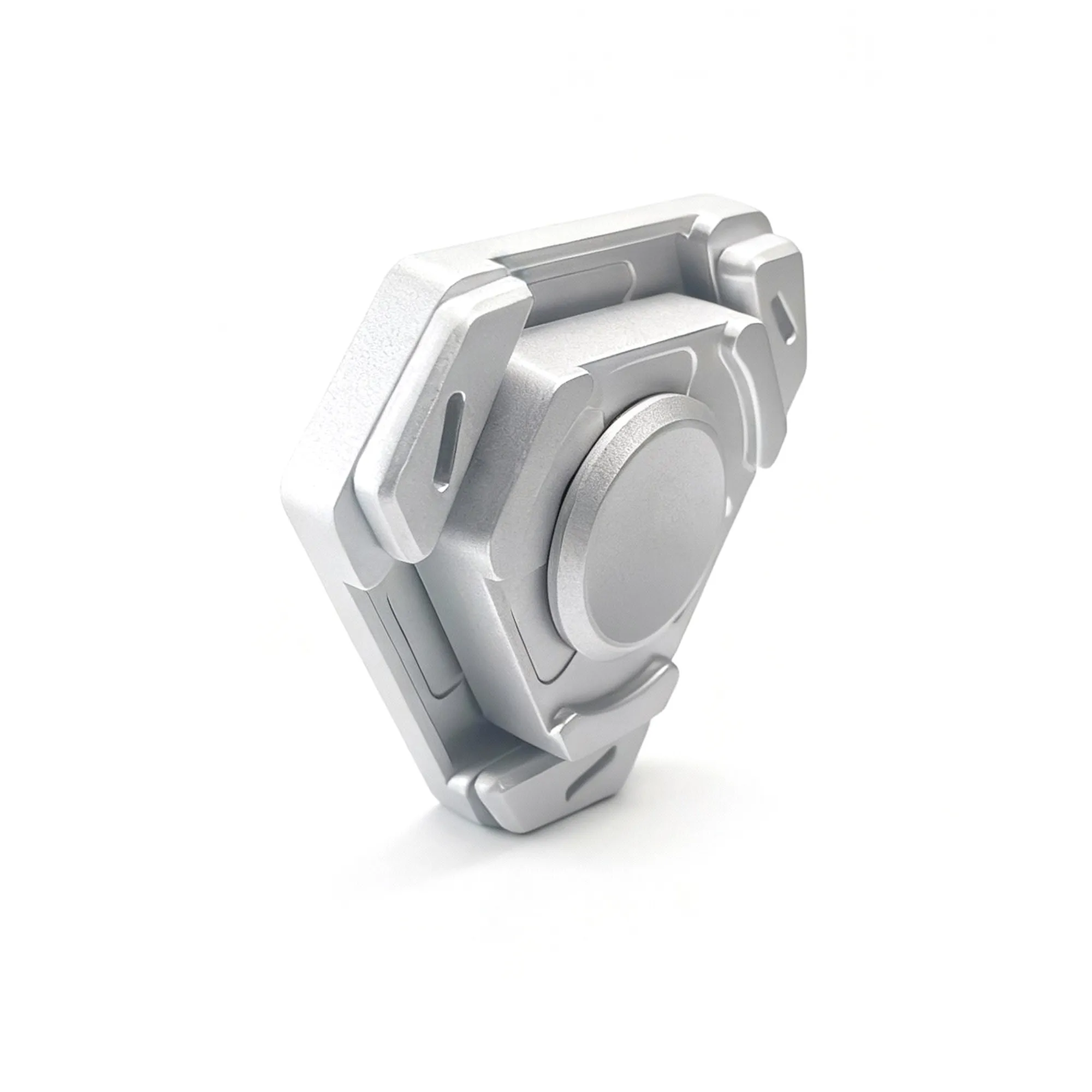 OUYEDC Steel Core Dual Bearing Composite Fidget Spinner Decompression Toy