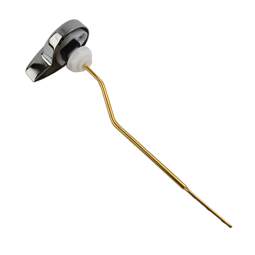 For Toilet Handle Flush Lever Handle Replacement Spare Parts Toilet Universal Zinc Alloy+copper Accessories