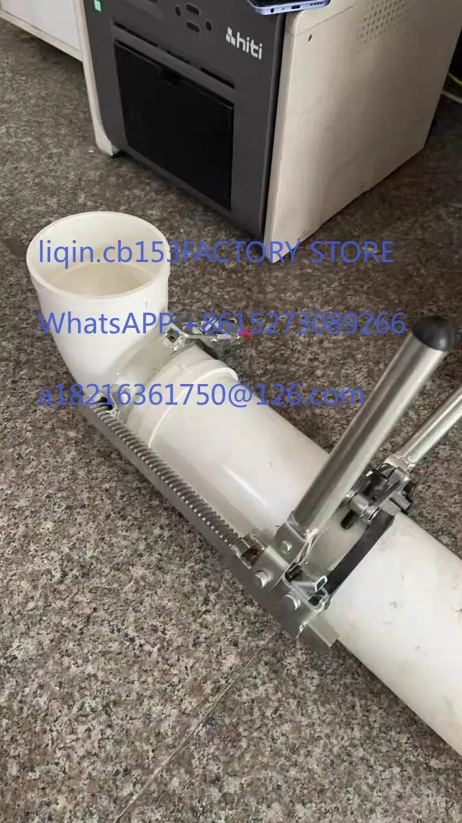 PP pipe installer silent tensioner hdpe straight pipe flexible socket pp silent drain pipe butt fastener
