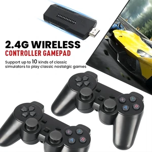 X2 In addition video game, double wireless controller, 4K console HD, 2.4g, n64, psp, ps1, gba, new 12 Main Sales Guitar Double X2 - №5