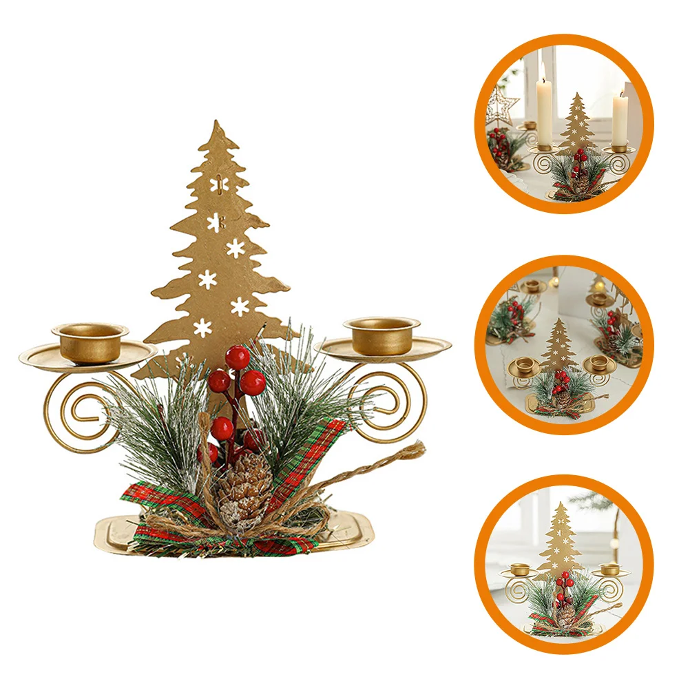 

Sold on The US Site Bathroom Decorations Xmas Stand Christmas Holder Wrought Iron Candleholder Lovely Candleholders