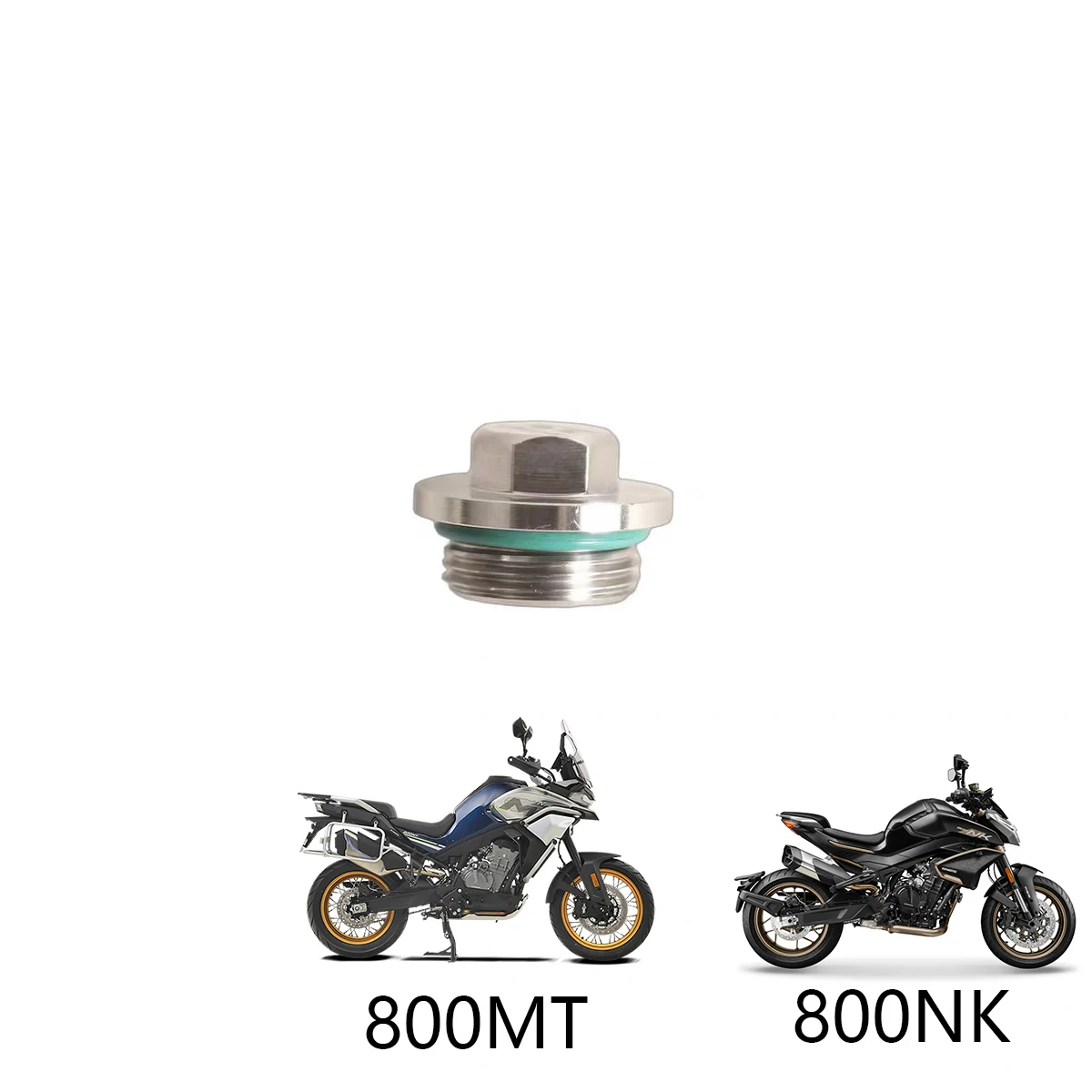 Magnetic oil drain gasket bolt  for CFMOTO 800NK 800MT MT800 NK800 Motorcycle parts