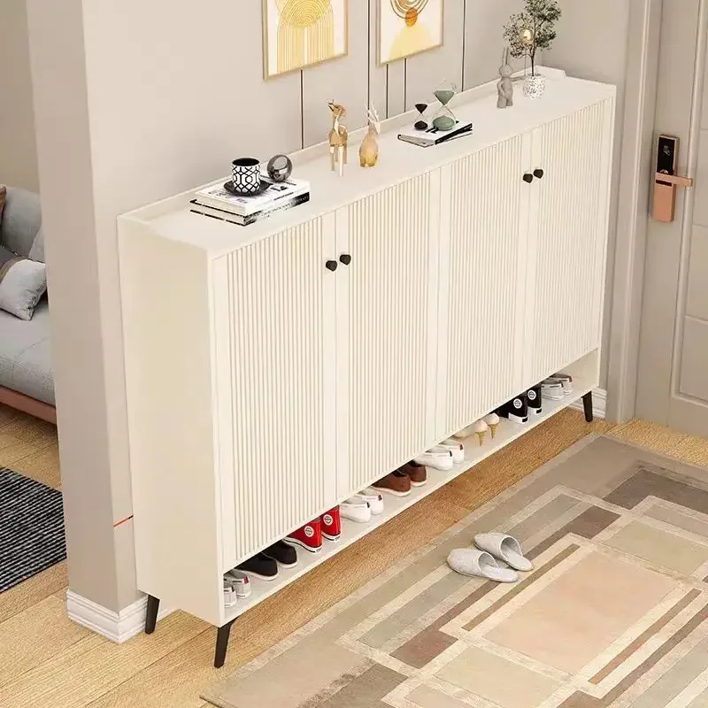 Double-Door Home Doorway Large Capacity Modern Shoes Cabinets Boxes Shelf Mueble Zapatero Recibidor Multifunctional Furniture