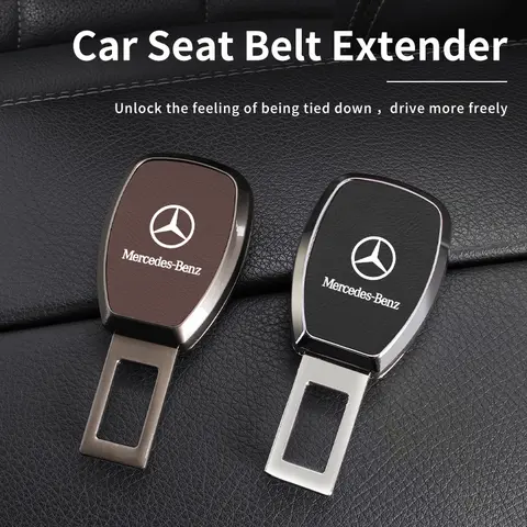 자동차 안전 벨트 익스텐더 금속 안전 벨트 잠금 버클 클립 액세서리 메르세데스 벤츠 AMG A B C E S 클래스 A180 CLK CLA GLE W212