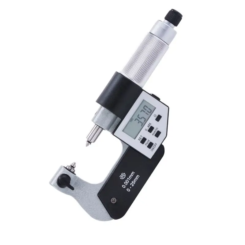 Imagem -02 - Xibei 2550 Mmparafuso Rosca Micrômetros Rosca Micrômetro Medição Pitch Micrômetro Não Rotativo Spindle230-92040