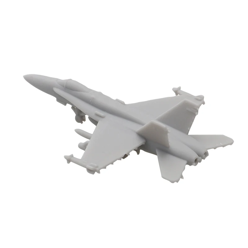 10PCS DIY Model F-18C Multipurpose Fighter Jet 3D Printing Escort Aircraft Toys Naval Airplane Mould Length 7/24.5/42.8/49mm