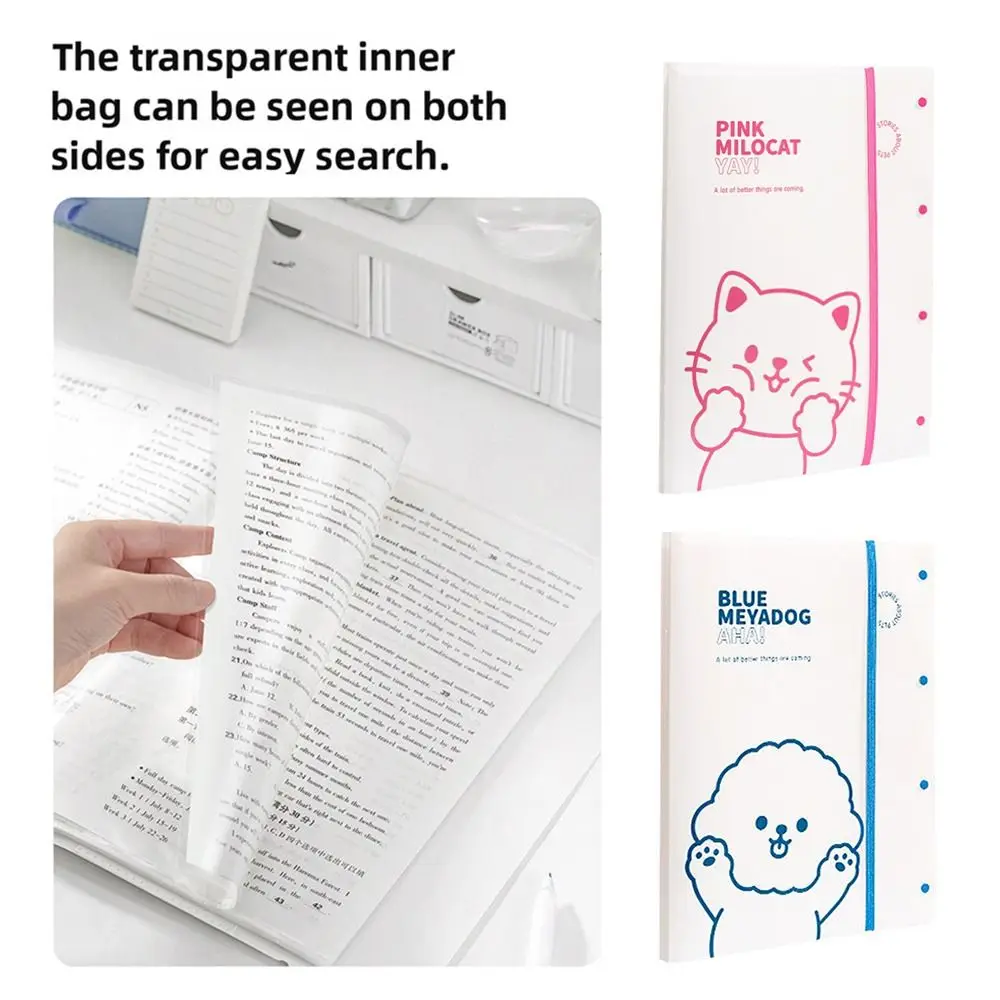 

Transparent Inner Bag A3 File Folder Large Capacity 30 Pages File Bag Transparent a3 Size Data Book Folder Document Storage